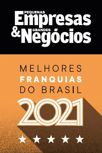 PEQUENAS EMPRESAS & GRANDES NEGÓCIOS - MELHORES FRANQUIAS DO BRASIL 2021 - 4 estrelas